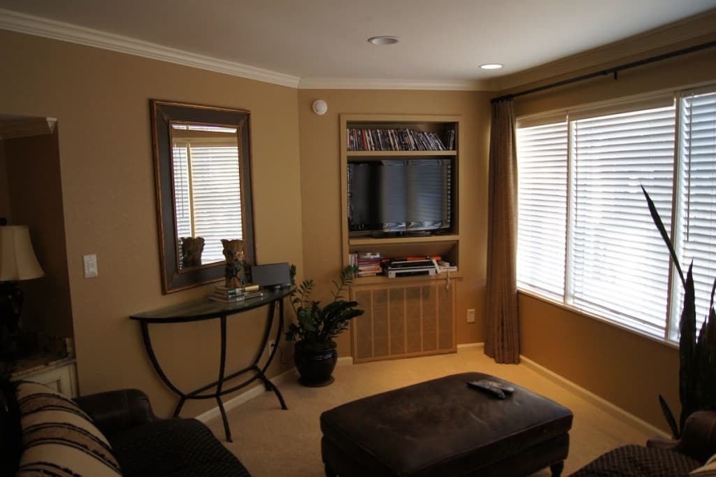 Spare Bedroom TV view